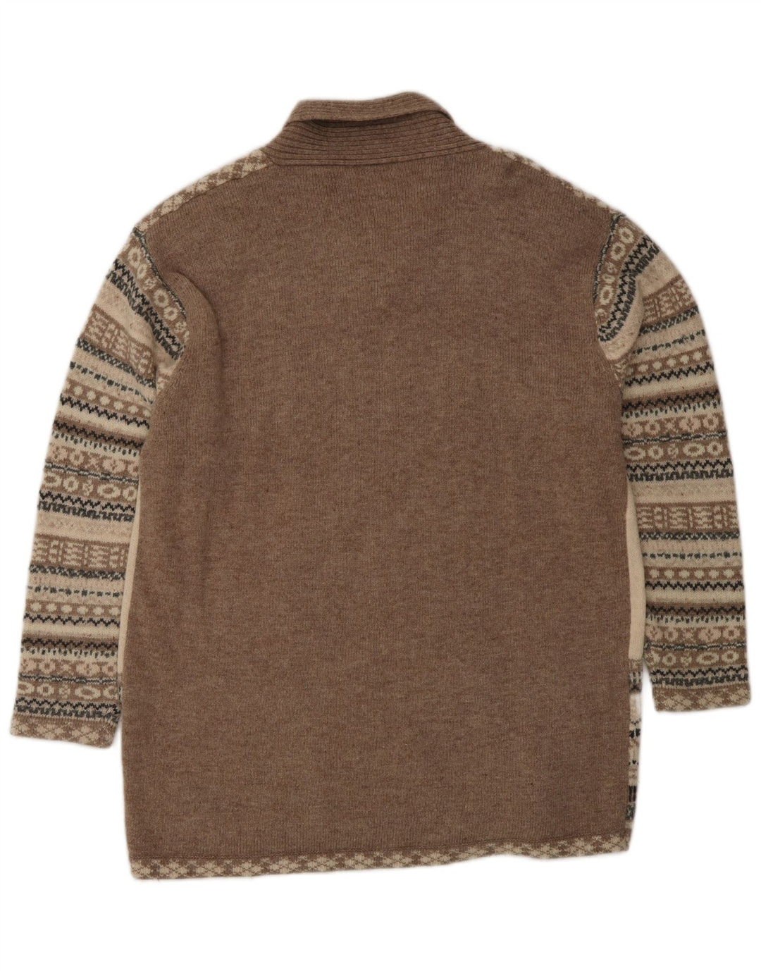 Женский джемпер свободного кроя SURPRISE с отложным воротником, свитер IT 40/42, средний бежевый