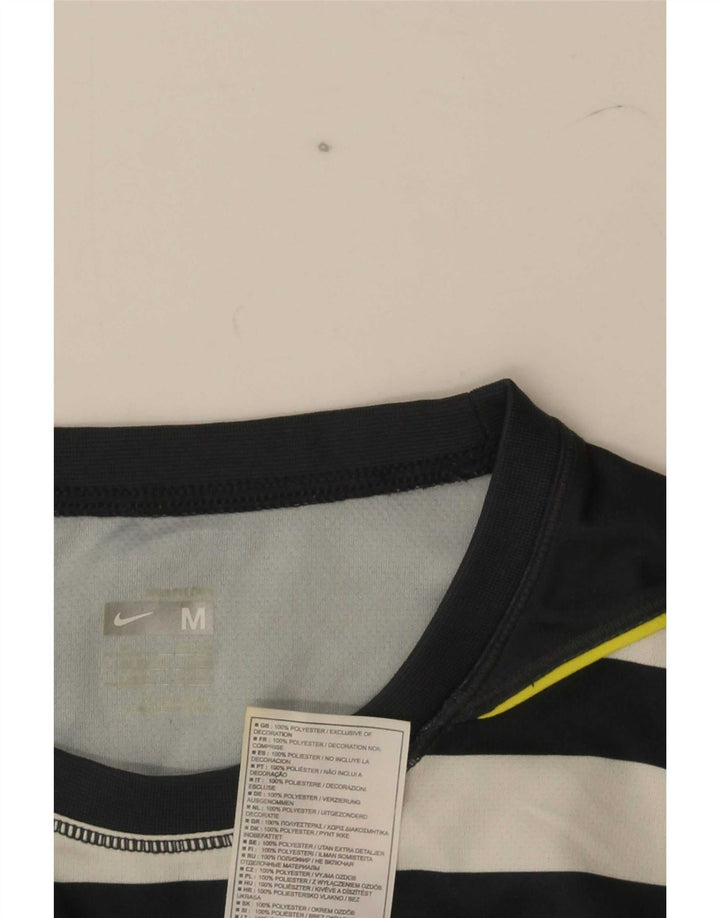 Мужская футболка Nike Top UK 39/41, средний зеленый цвет, полиэстер с цветными блоками