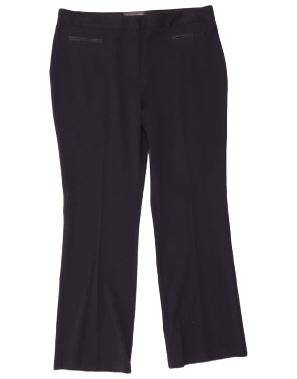 Женские повседневные брюки Marks & Spencer UK 16, большие W34 L29, темно-синие