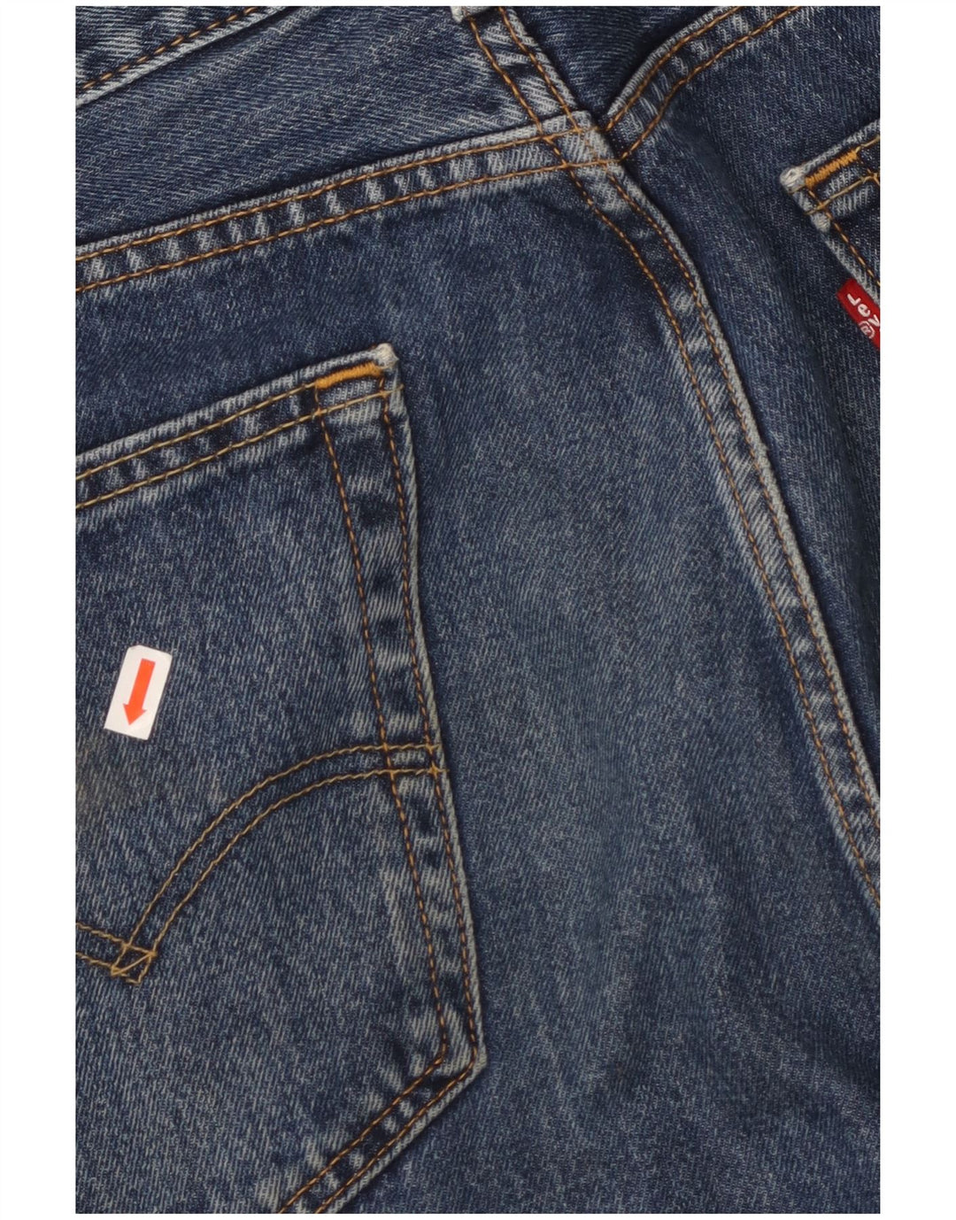 Мужские прямые джинсы LEVI'S 505 W36 L32 синие