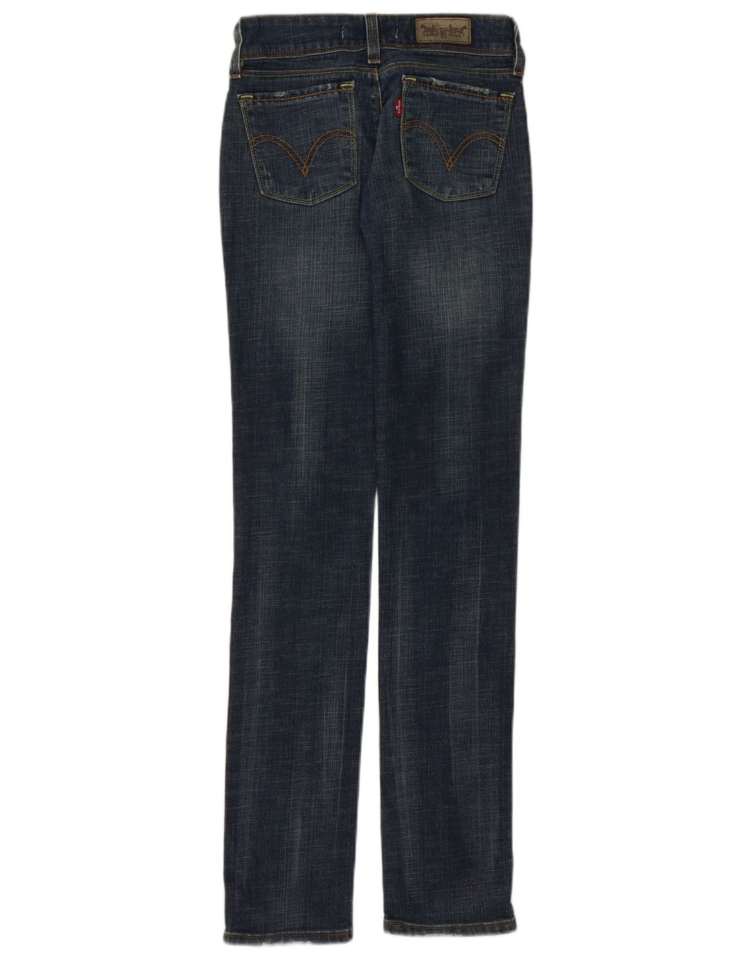 Женские джинсы Levi's 571 Slim W26 L34 Темно-синие, хлопок