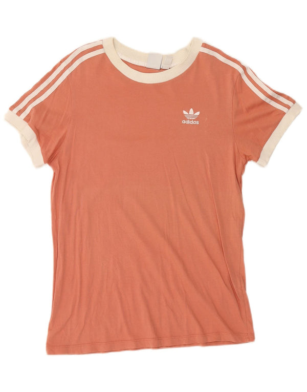 Женская футболка Adidas Top UK 8, маленькая розовая
