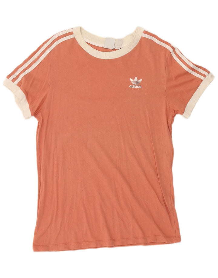Женская футболка Adidas Top UK 8, маленькая розовая