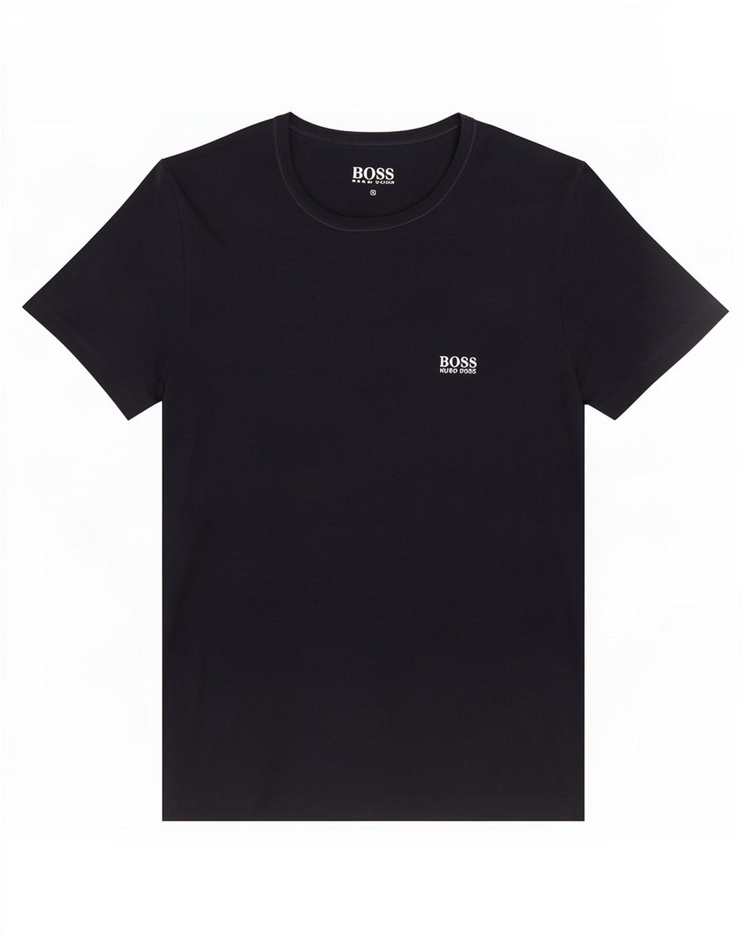 Мужская футболка Hugo Boss, маленький темно-синий хлопок