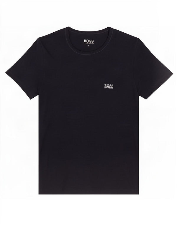 Мужская футболка Hugo Boss, маленький темно-синий хлопок