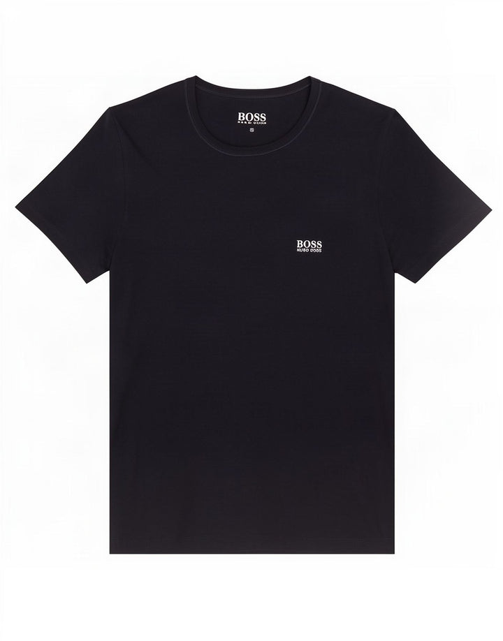 Мужская футболка Hugo Boss, маленький темно-синий хлопок