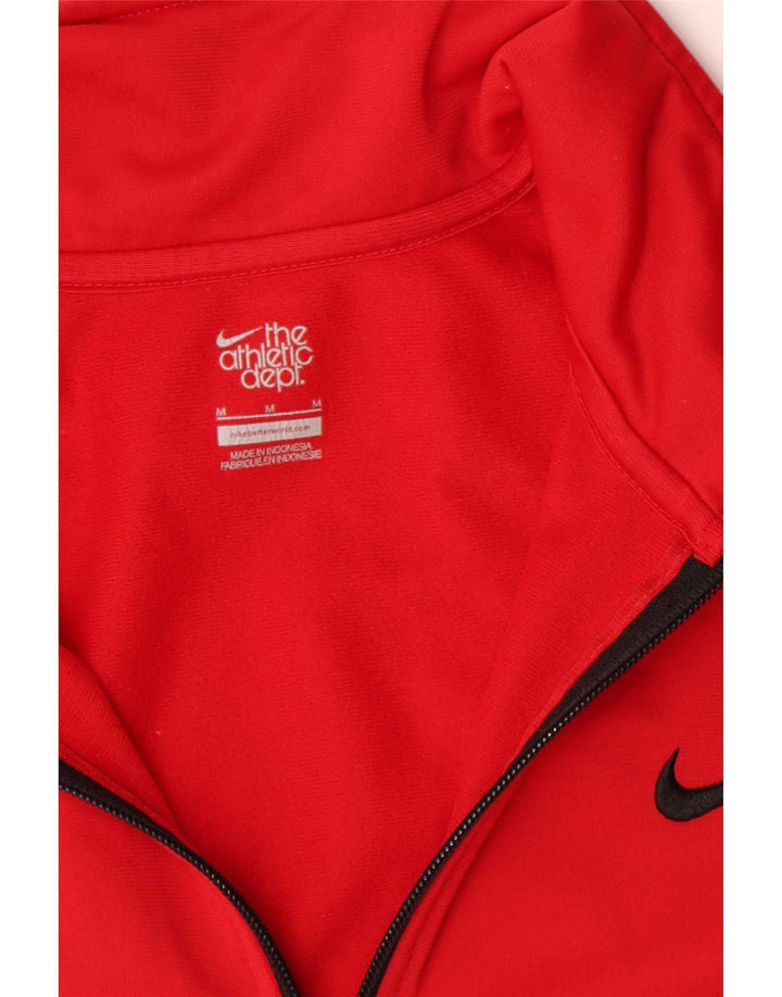 Мужская спортивная куртка Nike, средний красный полиэстер