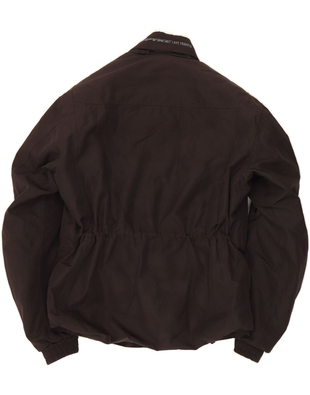 SPYKE Mens Racer Jacket UK 36 Small Black Polyester Vintage Spyke and Second-Hand Spyke from Messina Hembry 