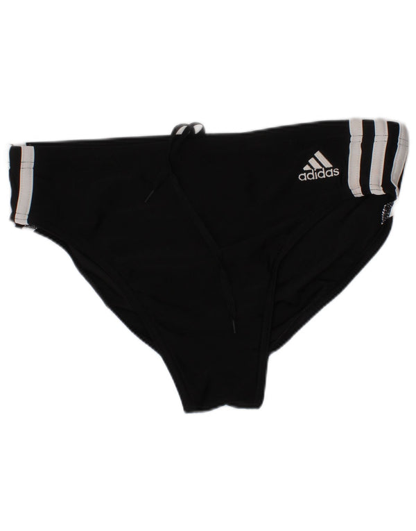 Adidas Mens Infinitex Купальник средний черный в полоску из полиамида Спортивный