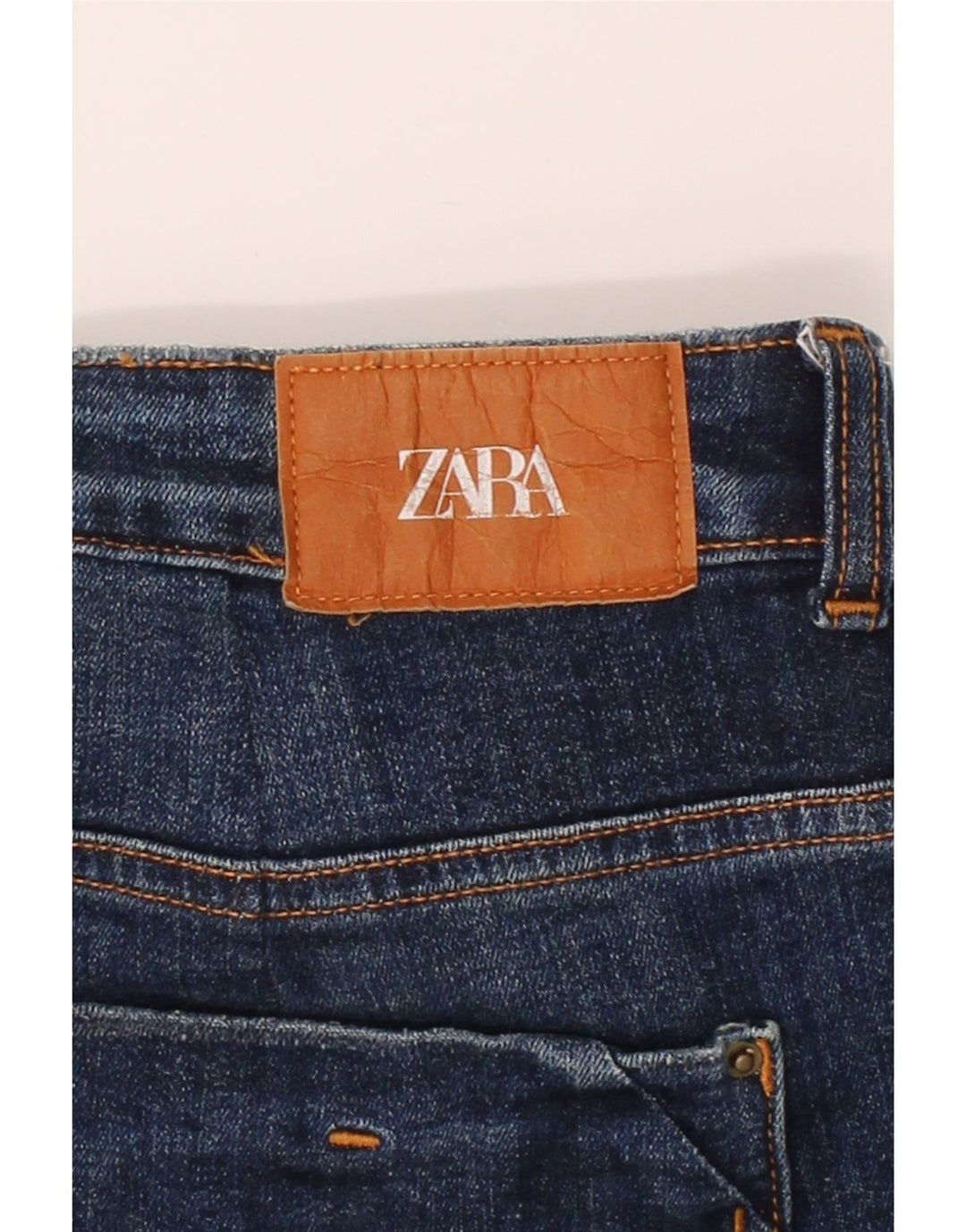 ZARA Womens Slim Jeans W30 L27 Blue Cotton Vintage Zara and Second-Hand Zara from Messina Hembry 