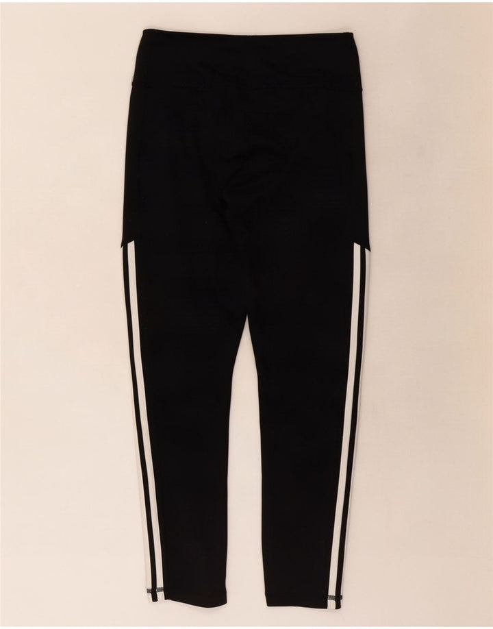 Женские леггинсы Adidas Climalite UK 12, средний черный полиэстер