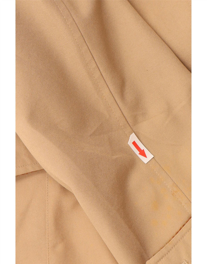 Винтажное женское пальто UK 12, средний бежевый