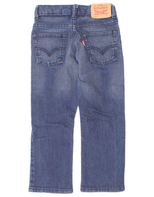 Джинсы Levi's 511 Slim для мальчиков 3–4 лет W20 L18, синий хлопок