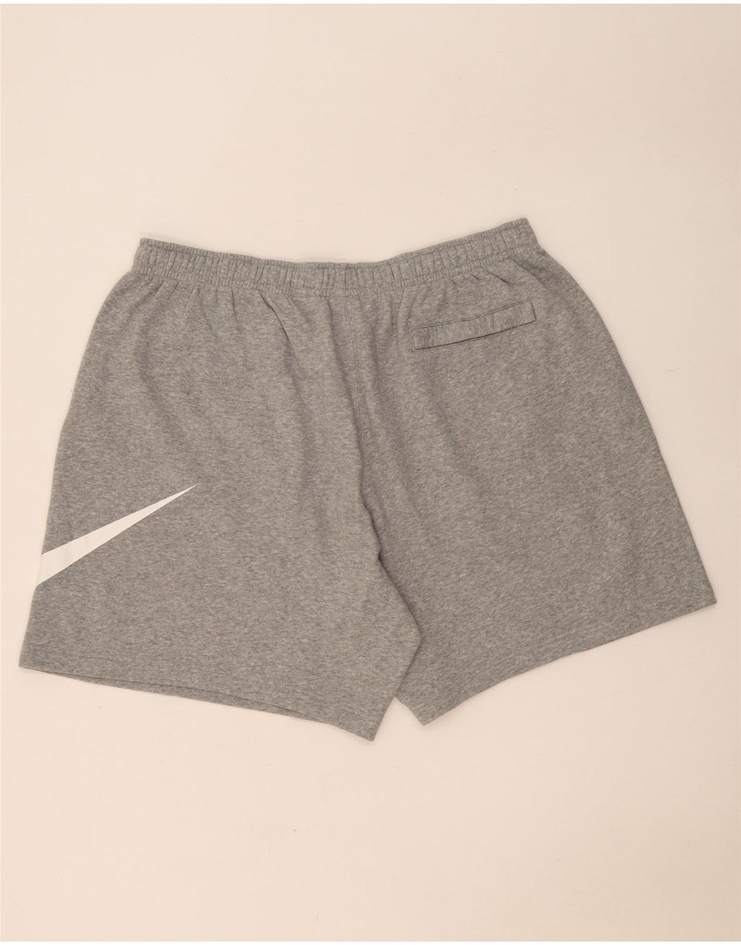 Мужские спортивные шорты с рисунком Nike 3XL, серые, хлопок