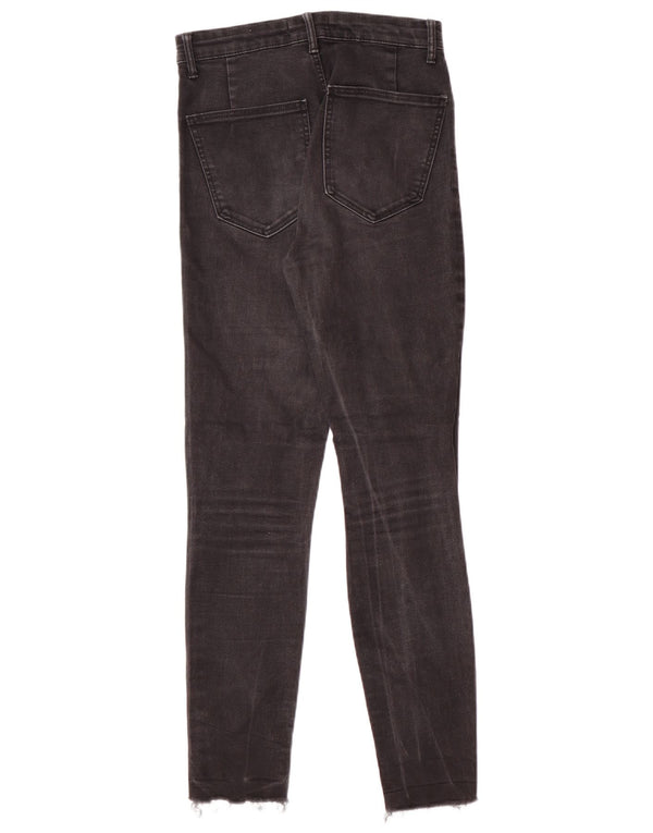 Женские джинсы скинни Zara EU 36 XS W26 L27, черные современные