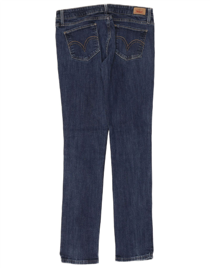 Женские джинсы Levi's 524 Super Low Skinny US 9 Medium W32 L31 Синий хлопок