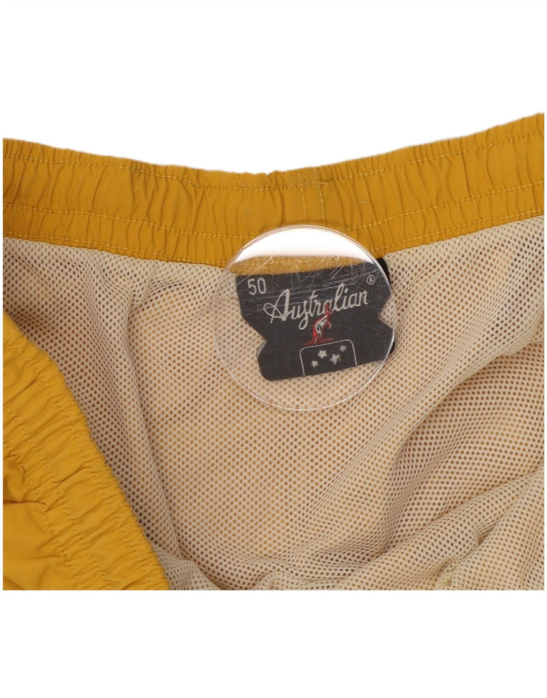 Мужские шорты для плавания AUSTRALIAN L'ALPINA IT 50, полиамид, средний желтый