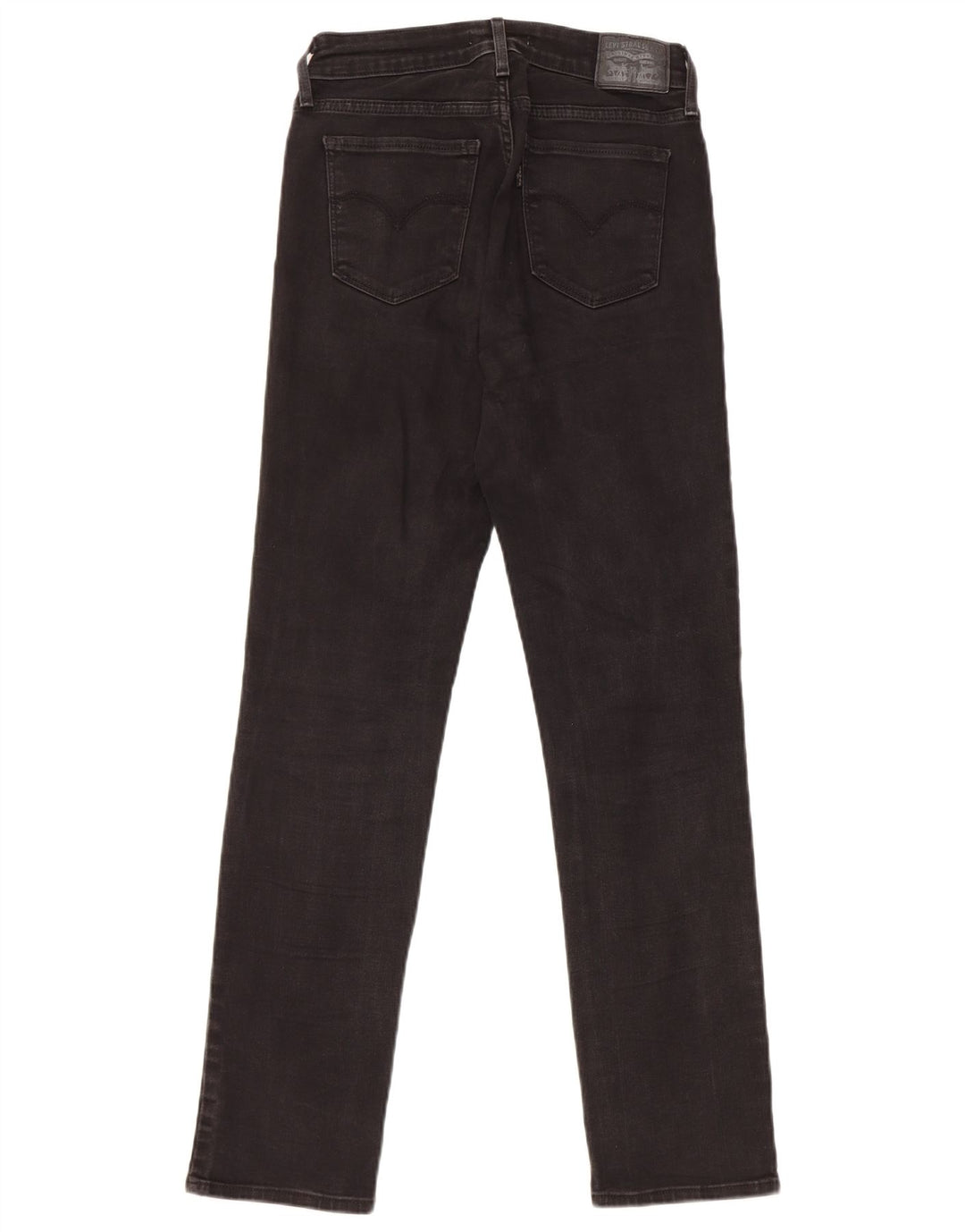 Женские узкие джинсы Levi's 712 W27 L30, черный хлопок