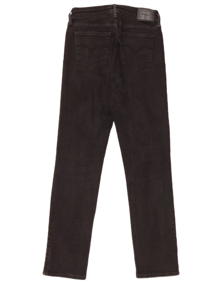 Женские узкие джинсы Levi's 712 W27 L30, черный хлопок