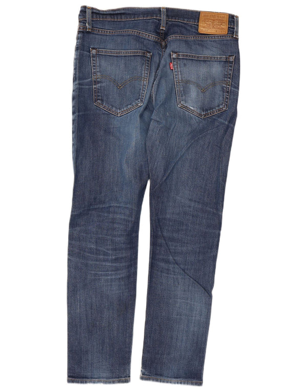 Мужские зауженные джинсы Levi's 512 W34 L28 Темно-синие