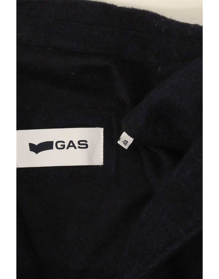 Мужской пиджак Gas на 2 пуговицах IT 48, средний темно-синий