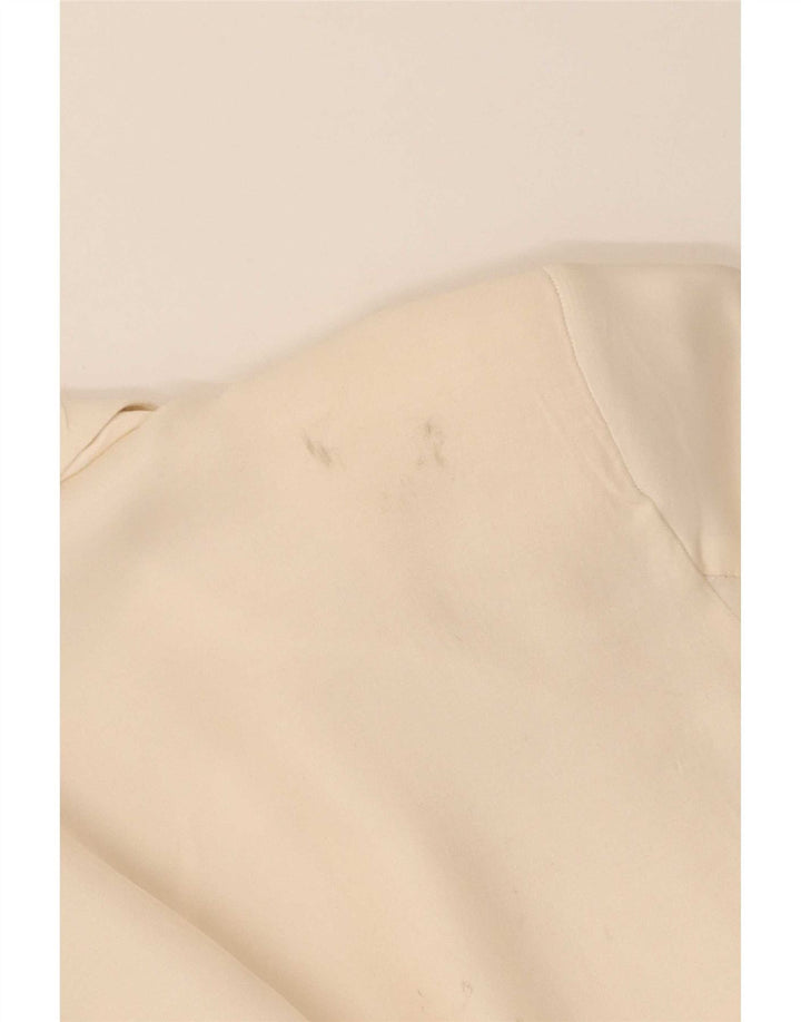 Женское пальто Zara UK 6 XS Off White из вискозы