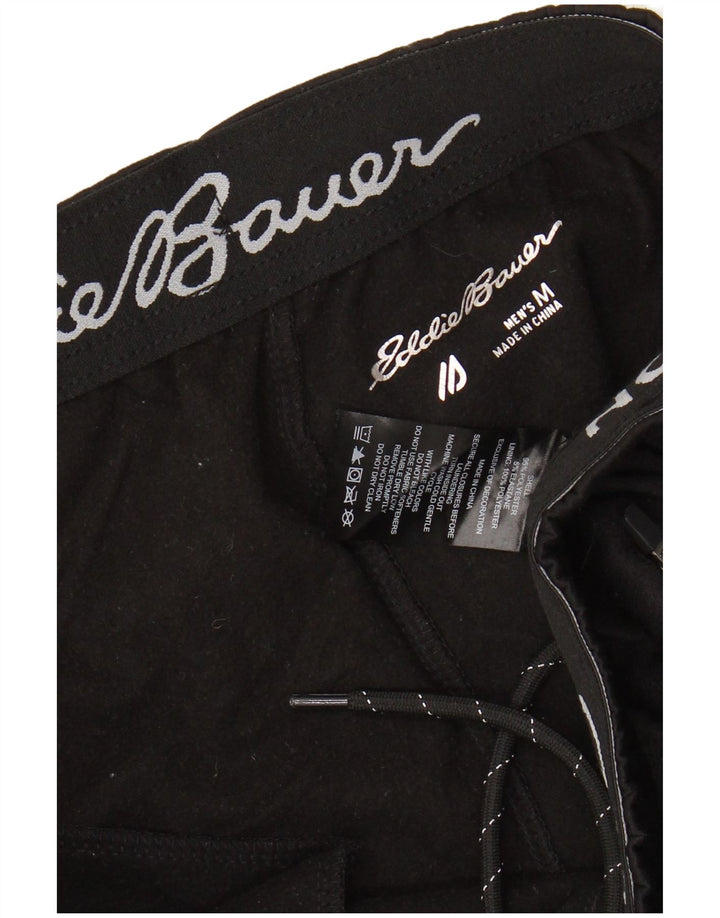 Мужские спортивные брюки EDDIE BAUER, брюки-джоггеры, средний черный, полиэстер