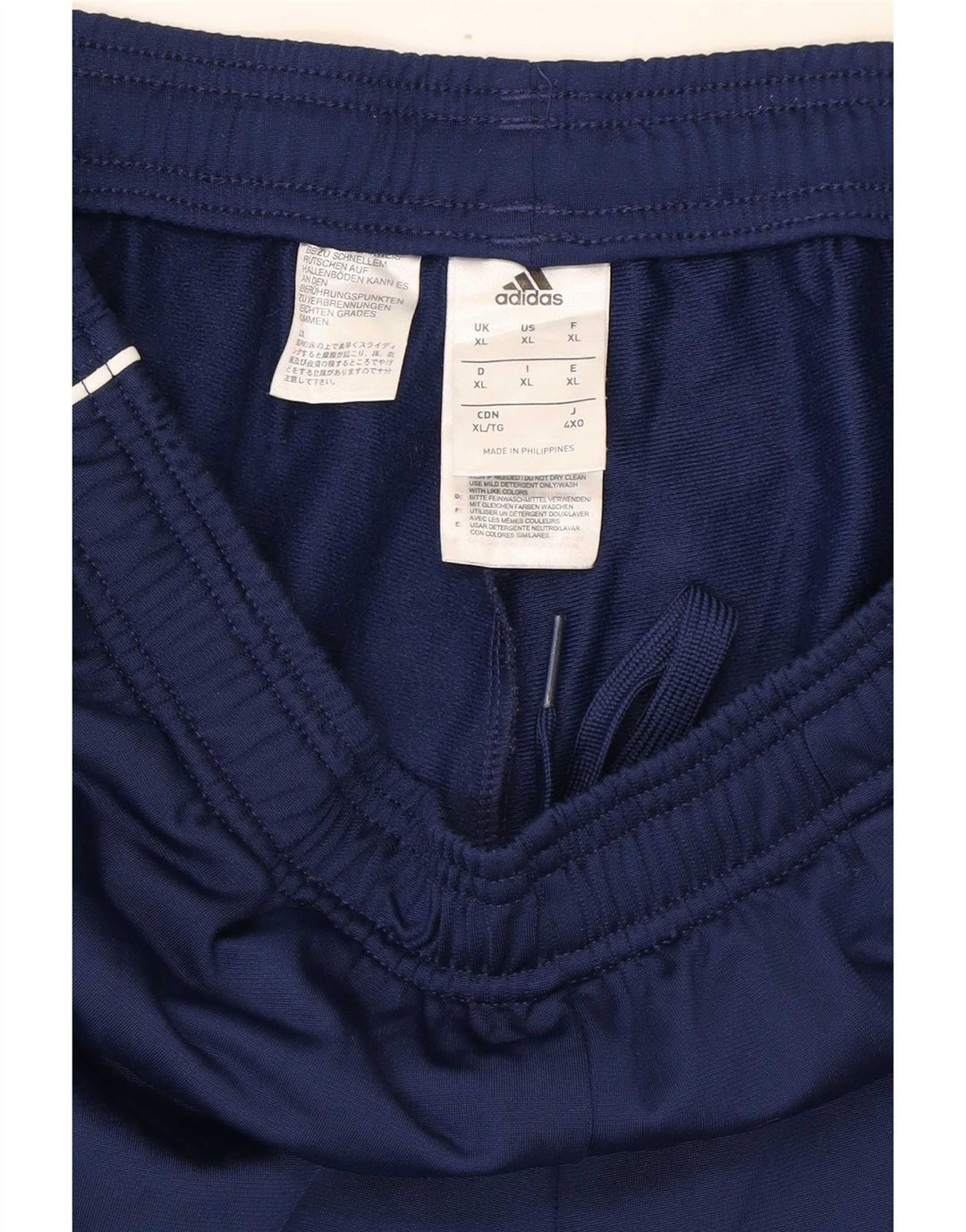 Мужские спортивные брюки Adidas Joggers XL темно-синие из полиэстера