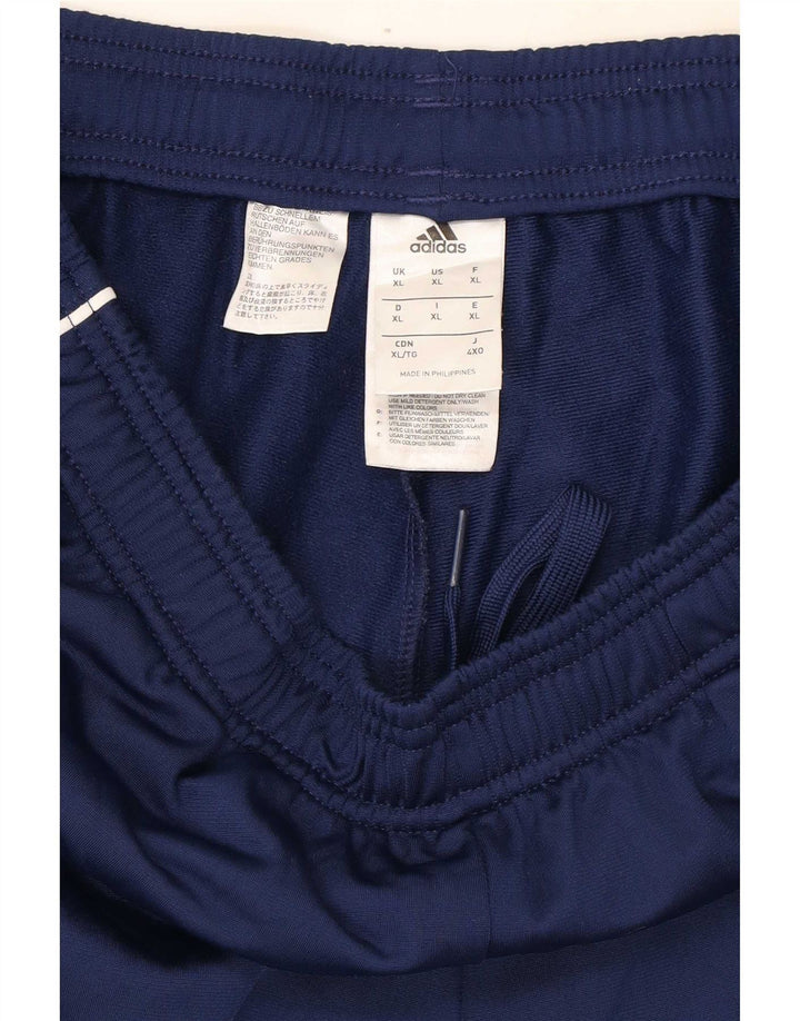 Мужские спортивные брюки Adidas Joggers XL темно-синие из полиэстера