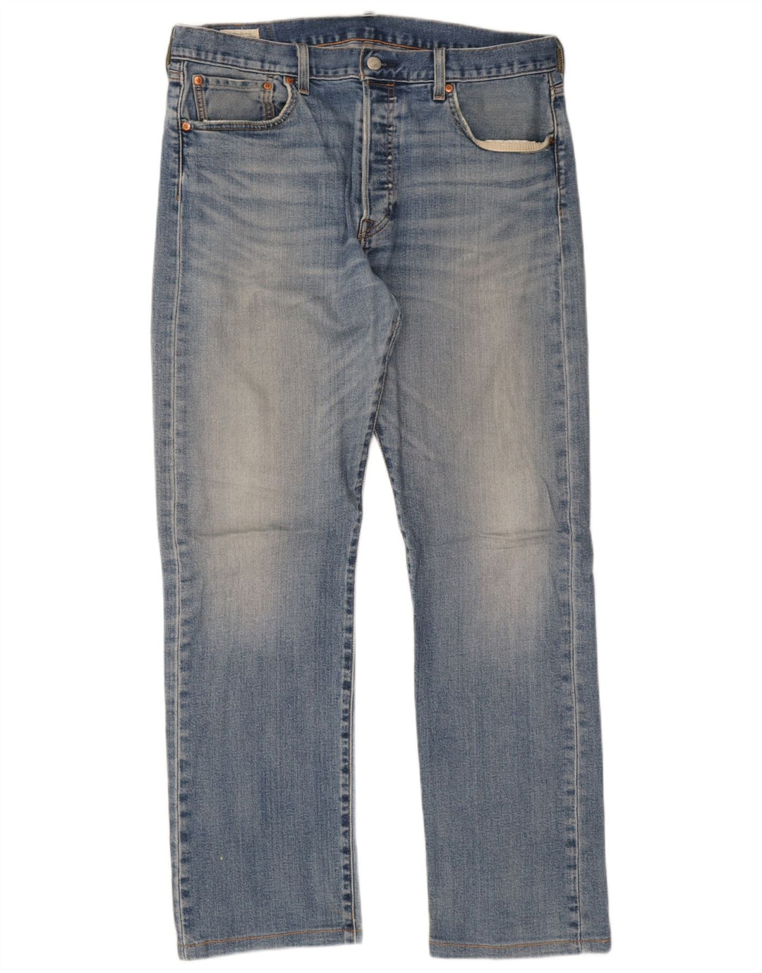 Мужские прямые джинсы Levi's 501 W34 L34 синие