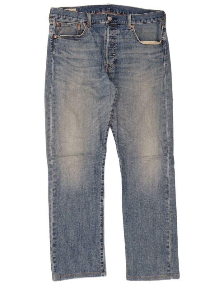 Мужские прямые джинсы Levi's 501 W34 L34 синие