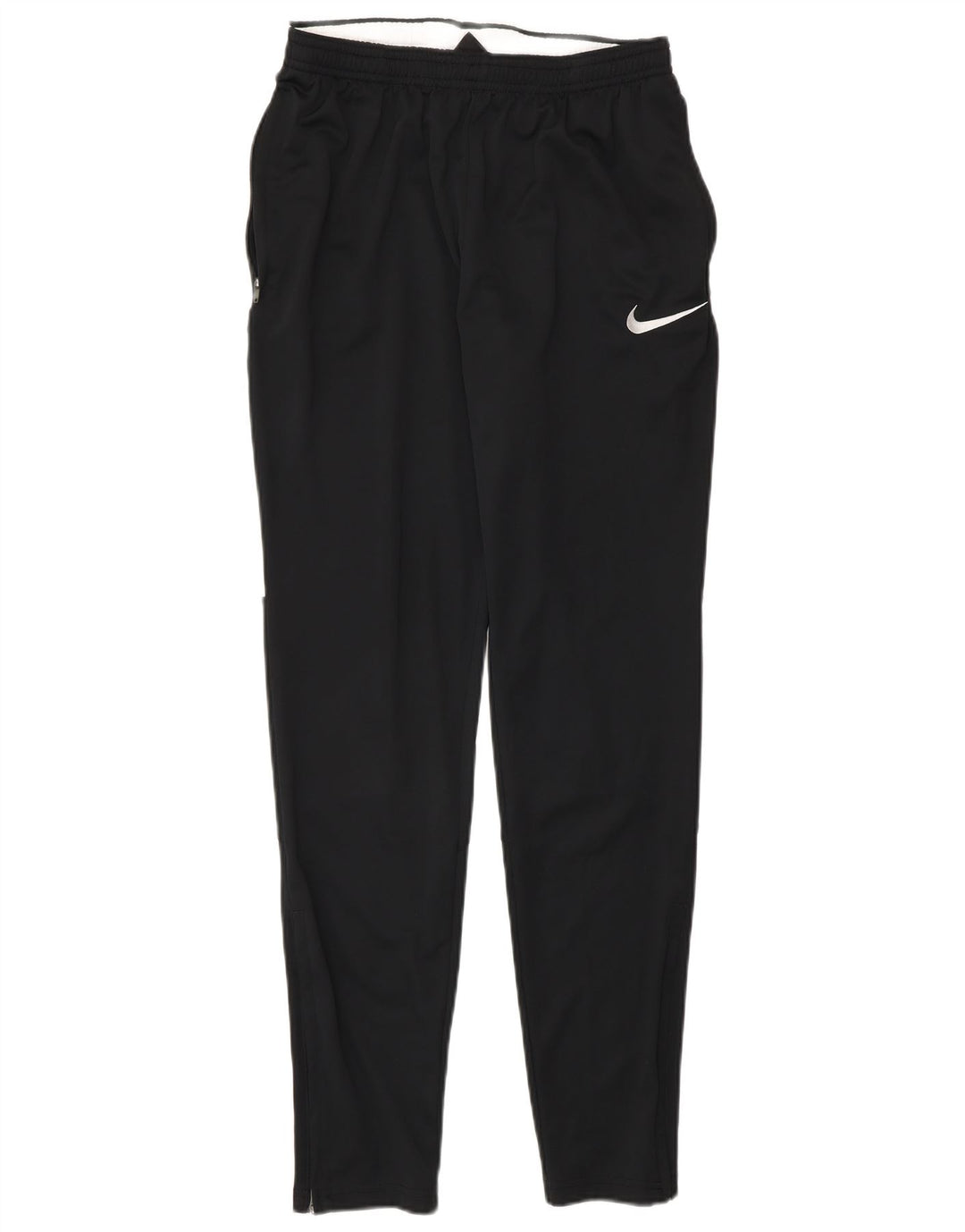 Мужские спортивные брюки Nike Dri Fit, маленькие черные полиэстер с цветными блоками