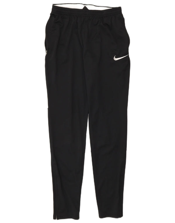 Мужские спортивные брюки Nike Dri Fit, маленькие черные полиэстер с цветными блоками