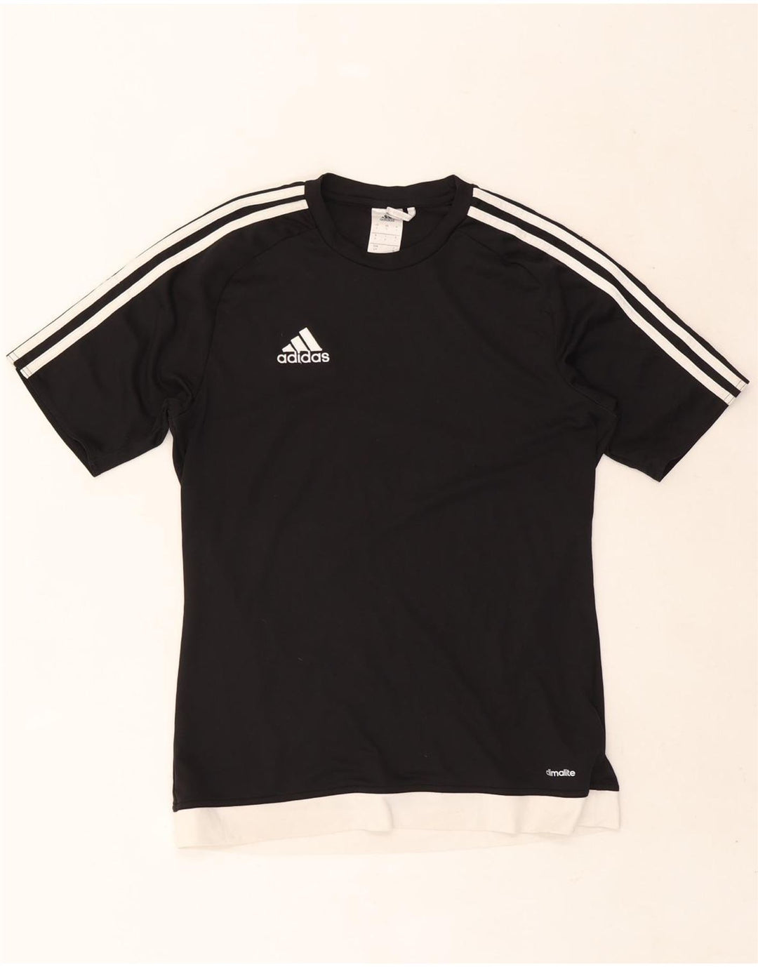 Мужская футболка Adidas Climalite, маленький черный полиэстер с цветными блоками