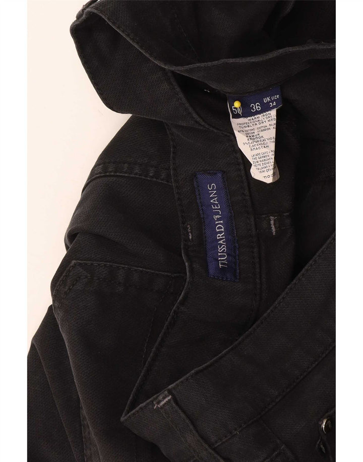 Мужские укороченные джинсы Trussardi W36 L26, черный хлопок
