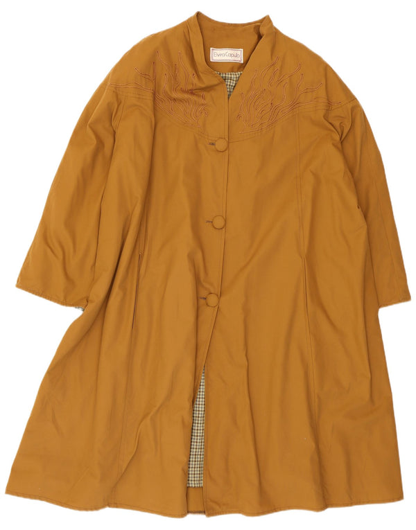 Vintage Womens Overcoat UK 16 Large Beige