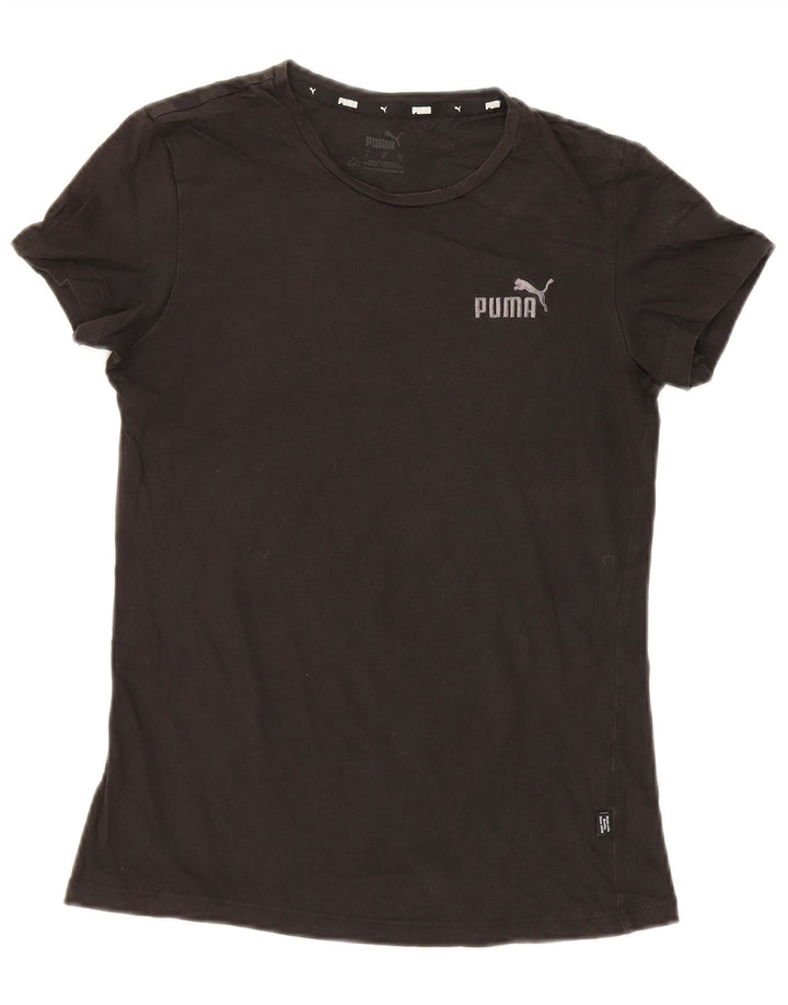 Женская футболка Puma Top UK 10, маленькая черная