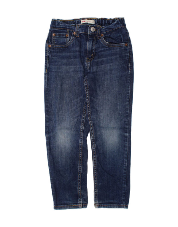 LEVI'S Boys 512 Tapered Slim Jeans 5-6 Years W21 L19 Blue