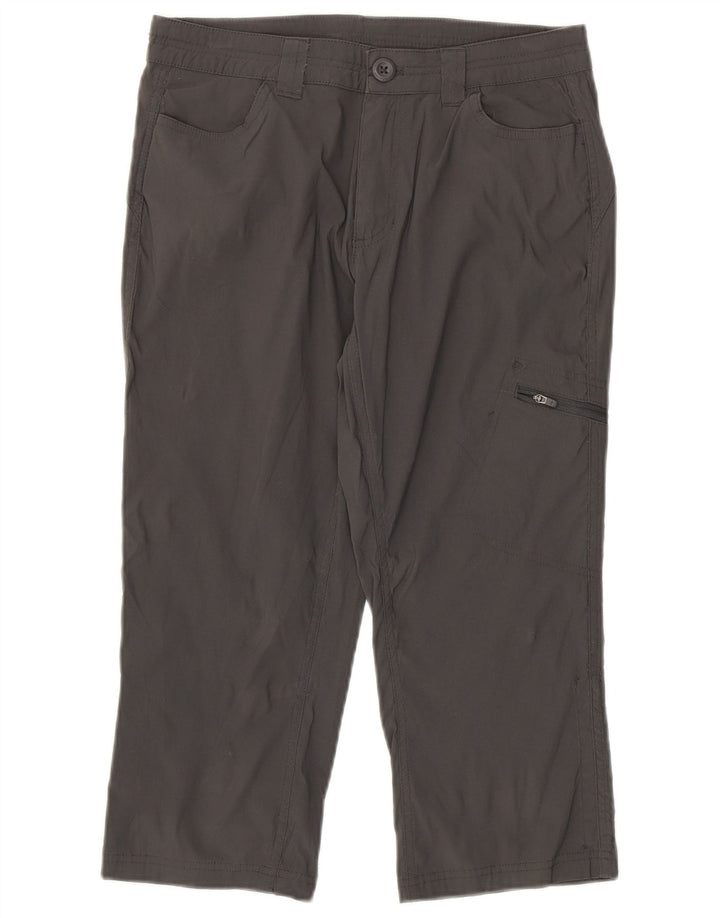 Женские прямые капри EDDIE BAUER, США 4, маленькие, W30 L21, серые