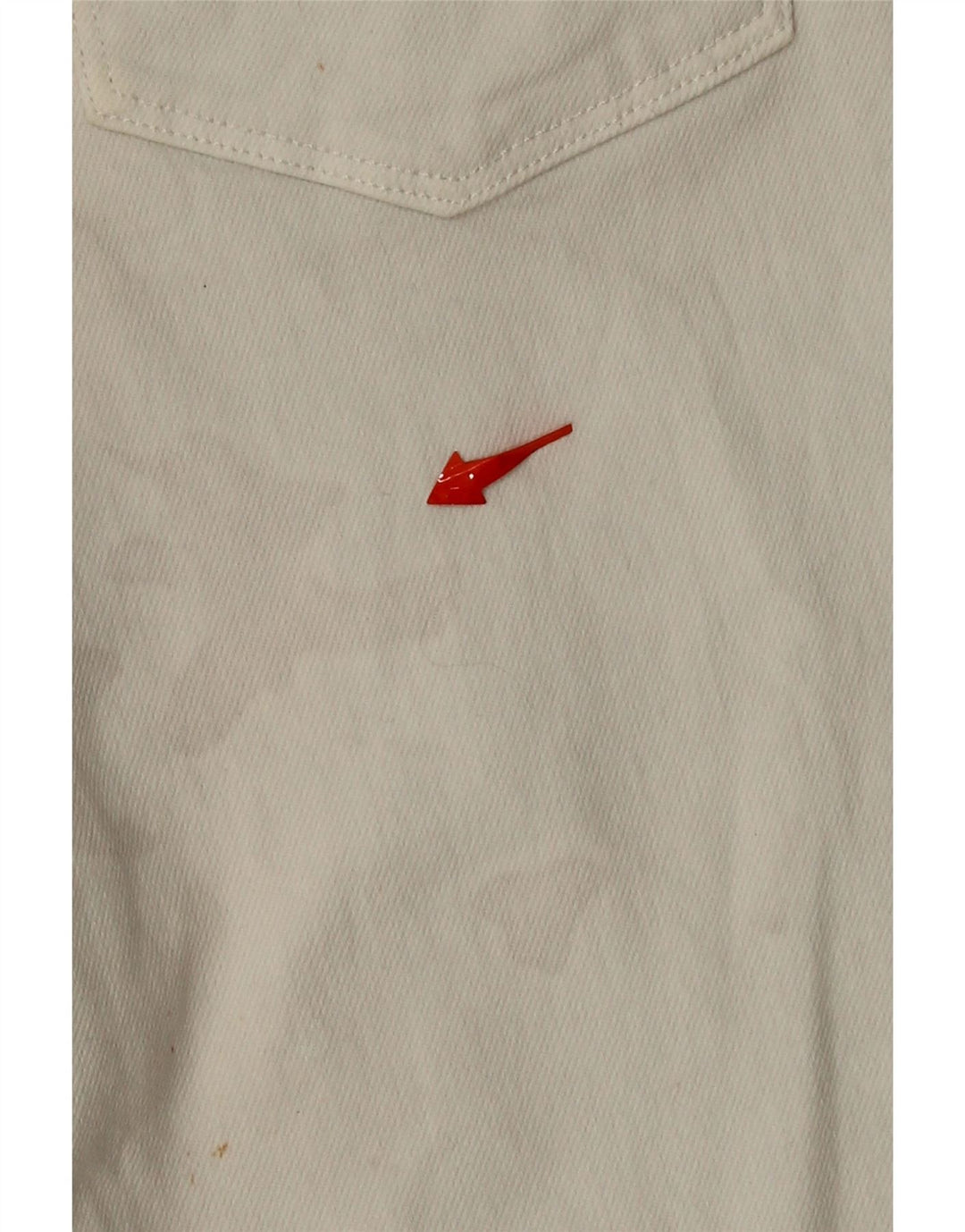 LEVI'S Mens Denim Bermuda Shorts W32 Medium White Cotton