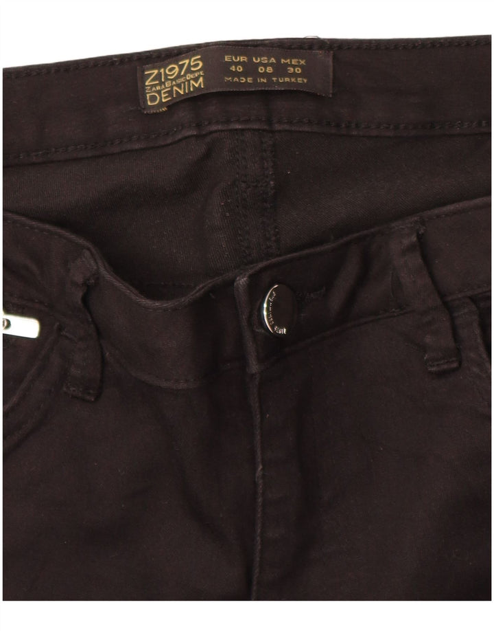 Женские джинсы скинни Zara EU 40 Medium W30 L28, черные