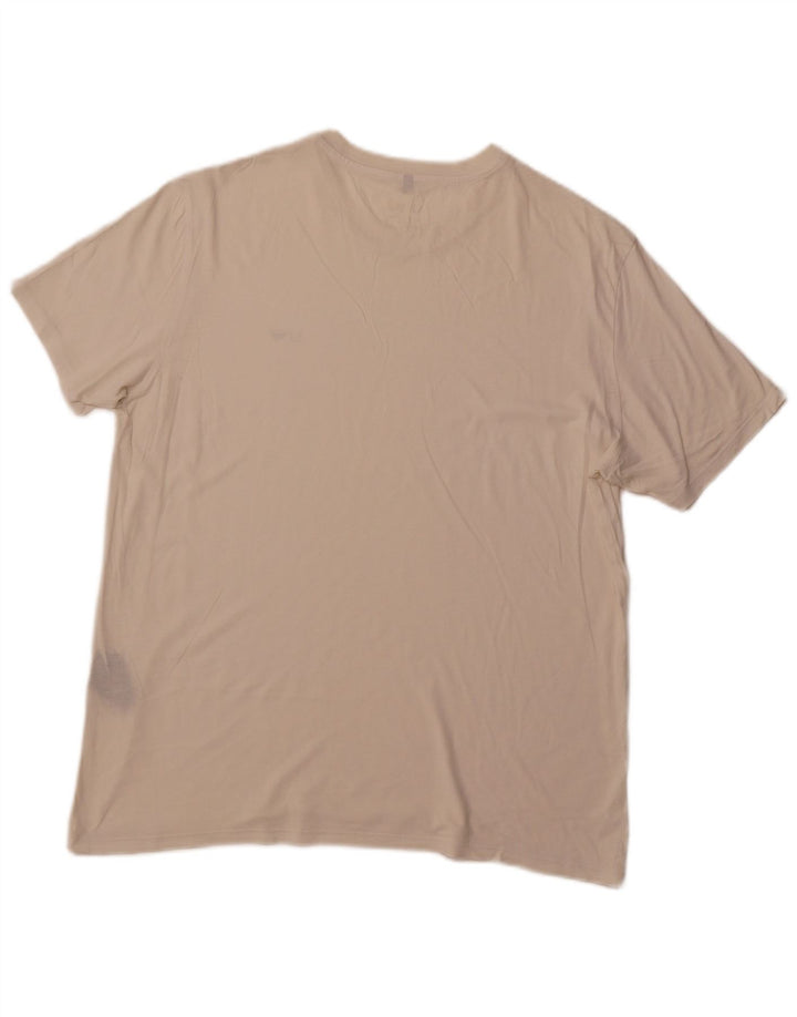 ARMANI JEANS Мужская футболка Top XL Белый Хлопок