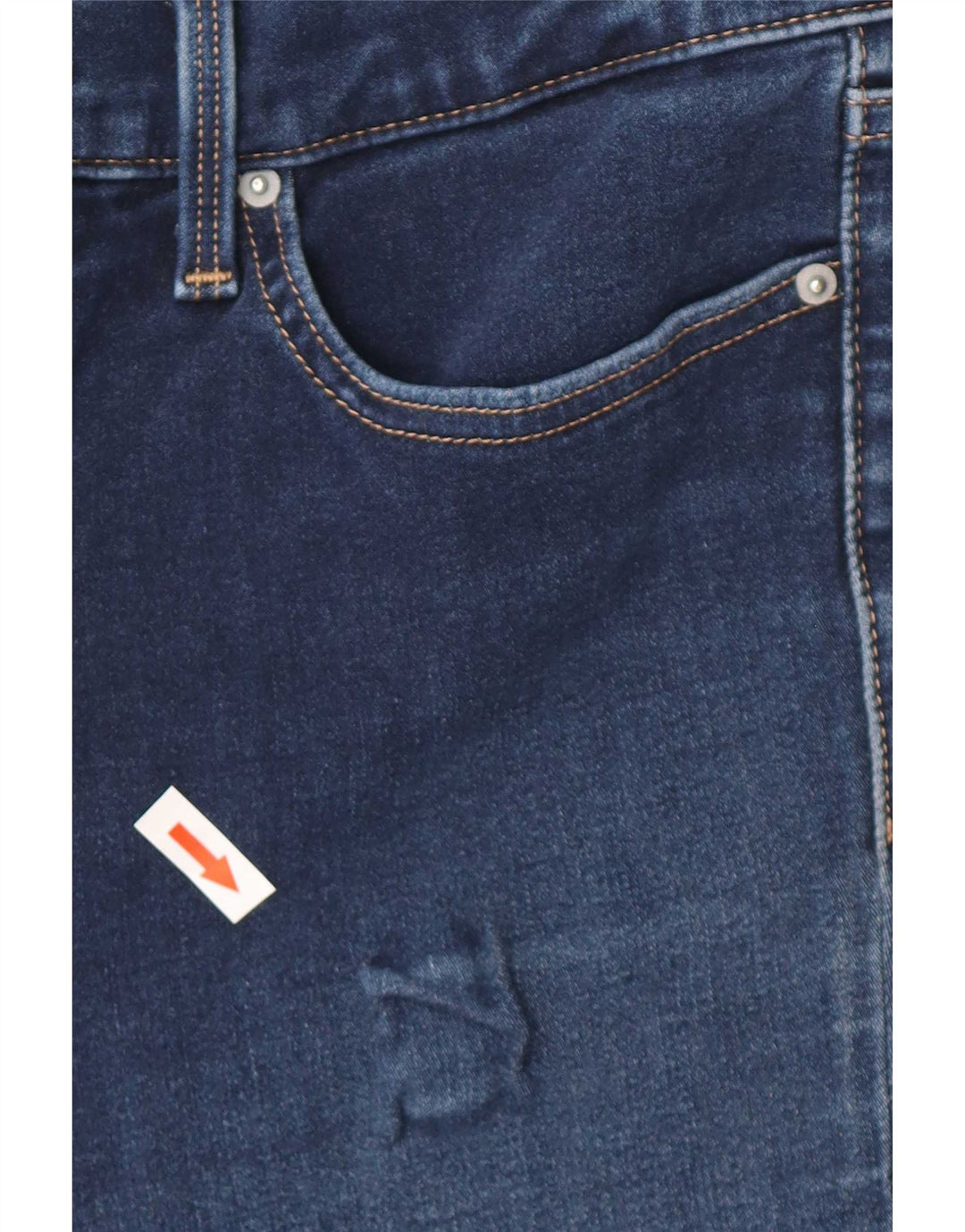 Женские прямые джинсы Levi's W28 L30 синие, хлопок