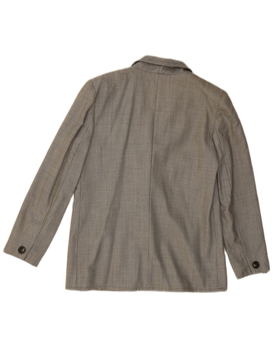 Женский пиджак на 2 пуговицах Luisa Spagnoli IT 44, средний серый, шерсть