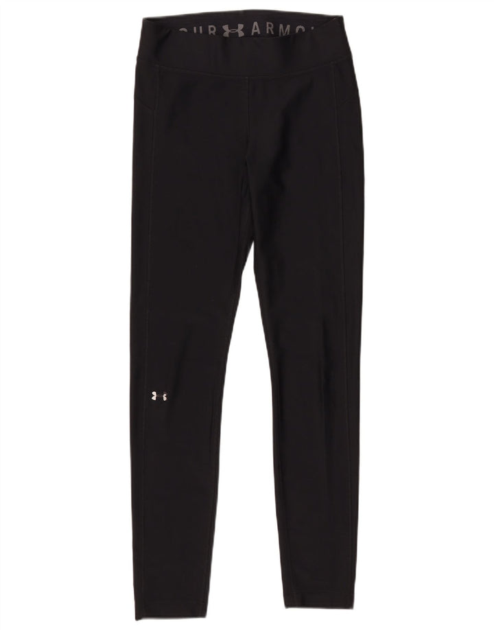 Женские леггинсы Under Armour Heat Gear UK 14, средний черный