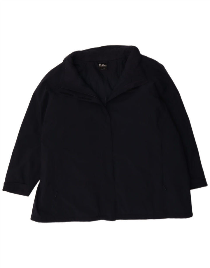 Мужская стеганая куртка Jack Wolfskin UK 30 6XL Темно-синий полиэстер