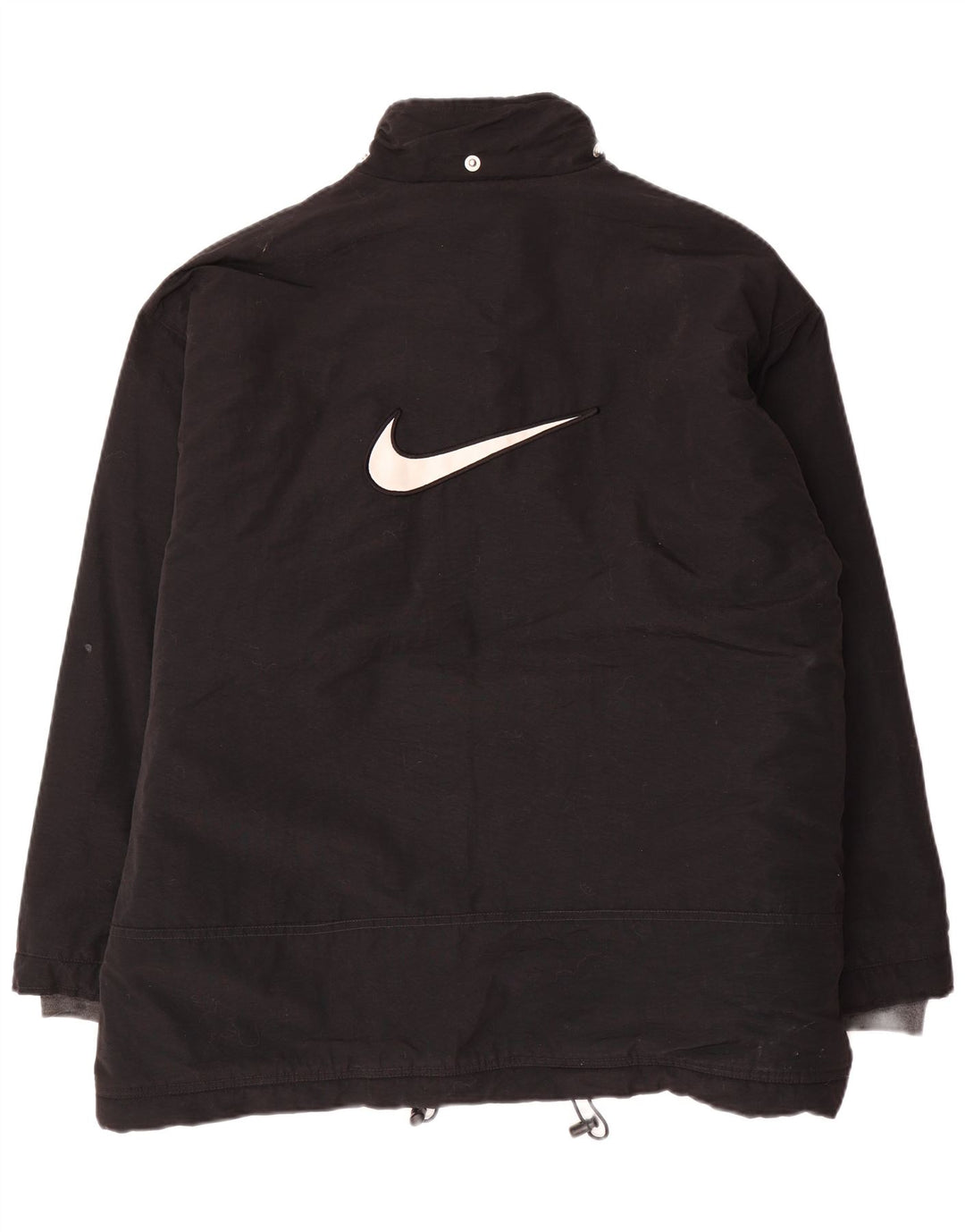 Мужская ветровка Nike UK 42/44, большая черная нейлоновая куртка