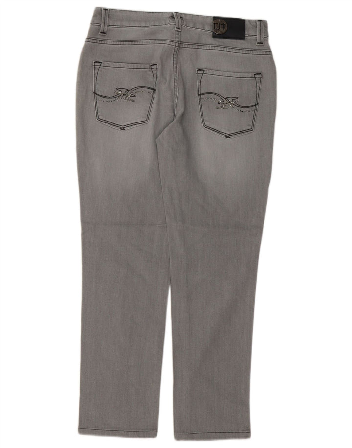 Женские узкие джинсы Trussardi W27 L27, серый хлопок