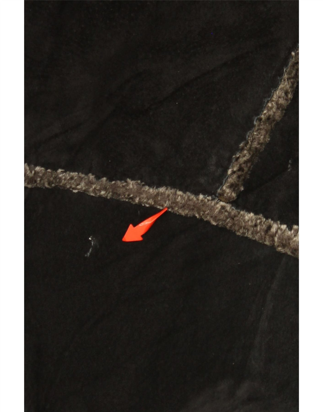 Мужская замшевая куртка с капюшоном GIORGIO MOBIANI UK 44 2XL, черная кожа