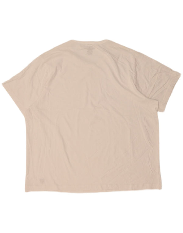 Мужская футболка Lyle & Scott 4XL, белый хлопок
